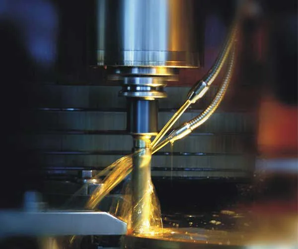 Laser cutting workshop for filling machine components
